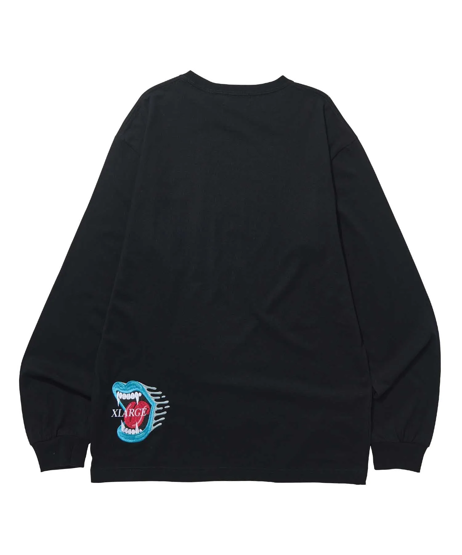ADDICT LOGO EMBROIDERY L/S TEE