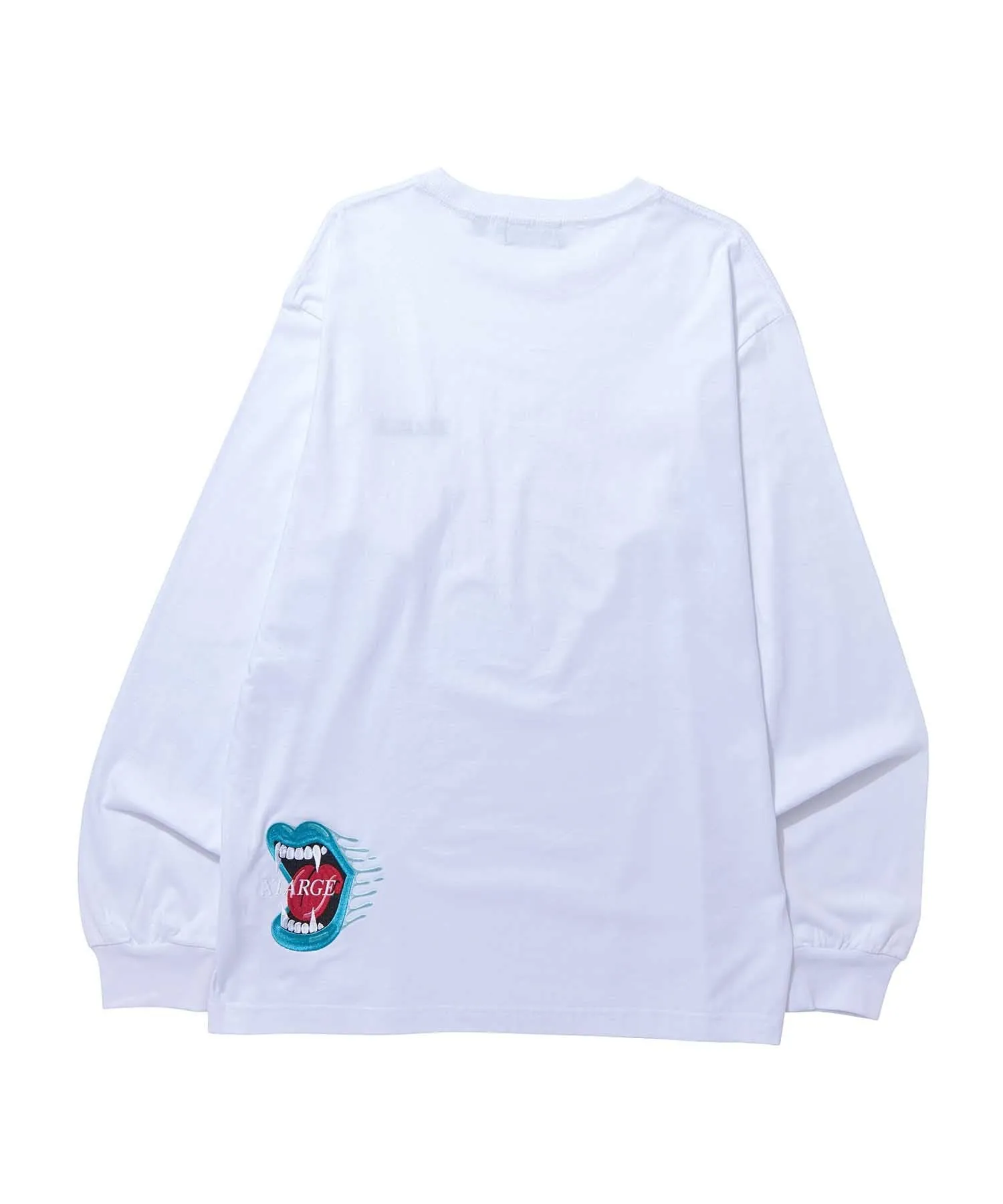 ADDICT LOGO EMBROIDERY L/S TEE
