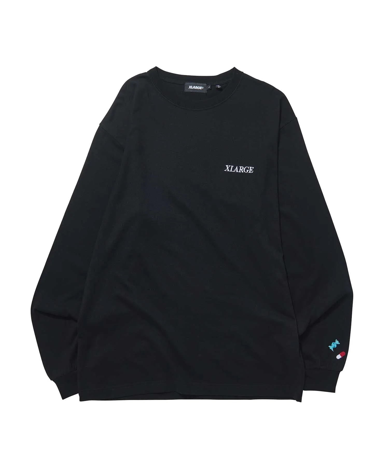ADDICT LOGO EMBROIDERY L/S TEE