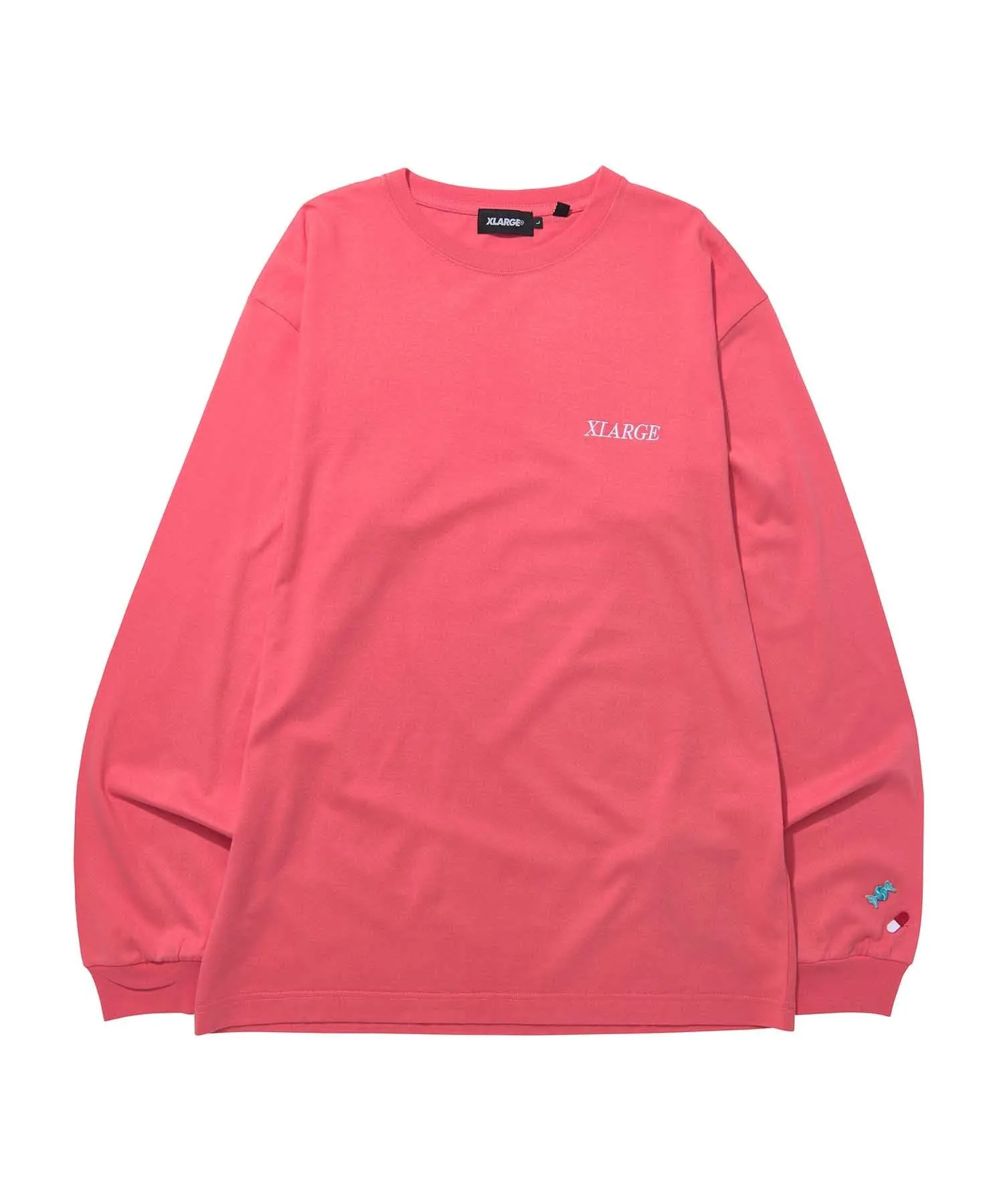 ADDICT LOGO EMBROIDERY L/S TEE