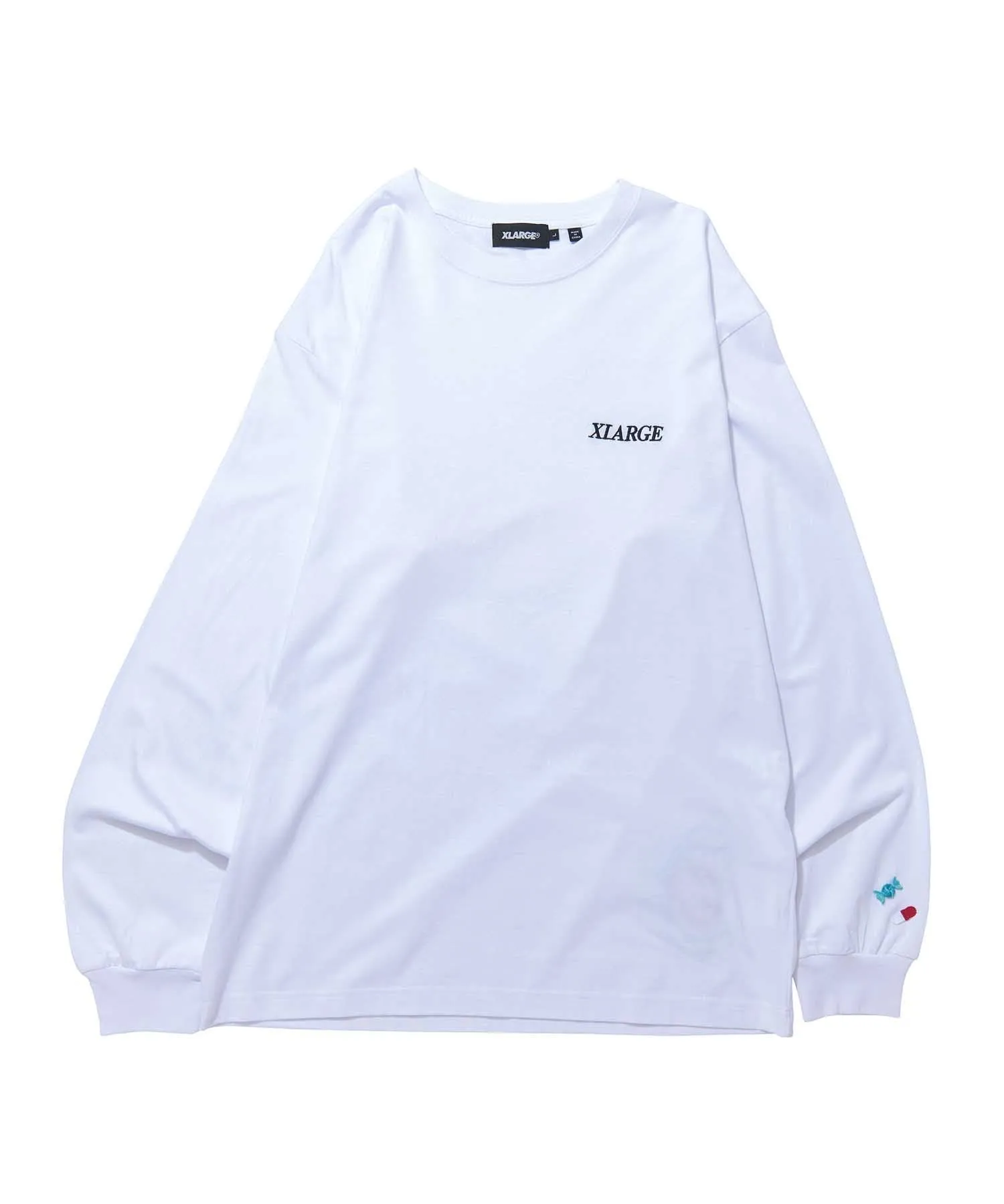 ADDICT LOGO EMBROIDERY L/S TEE
