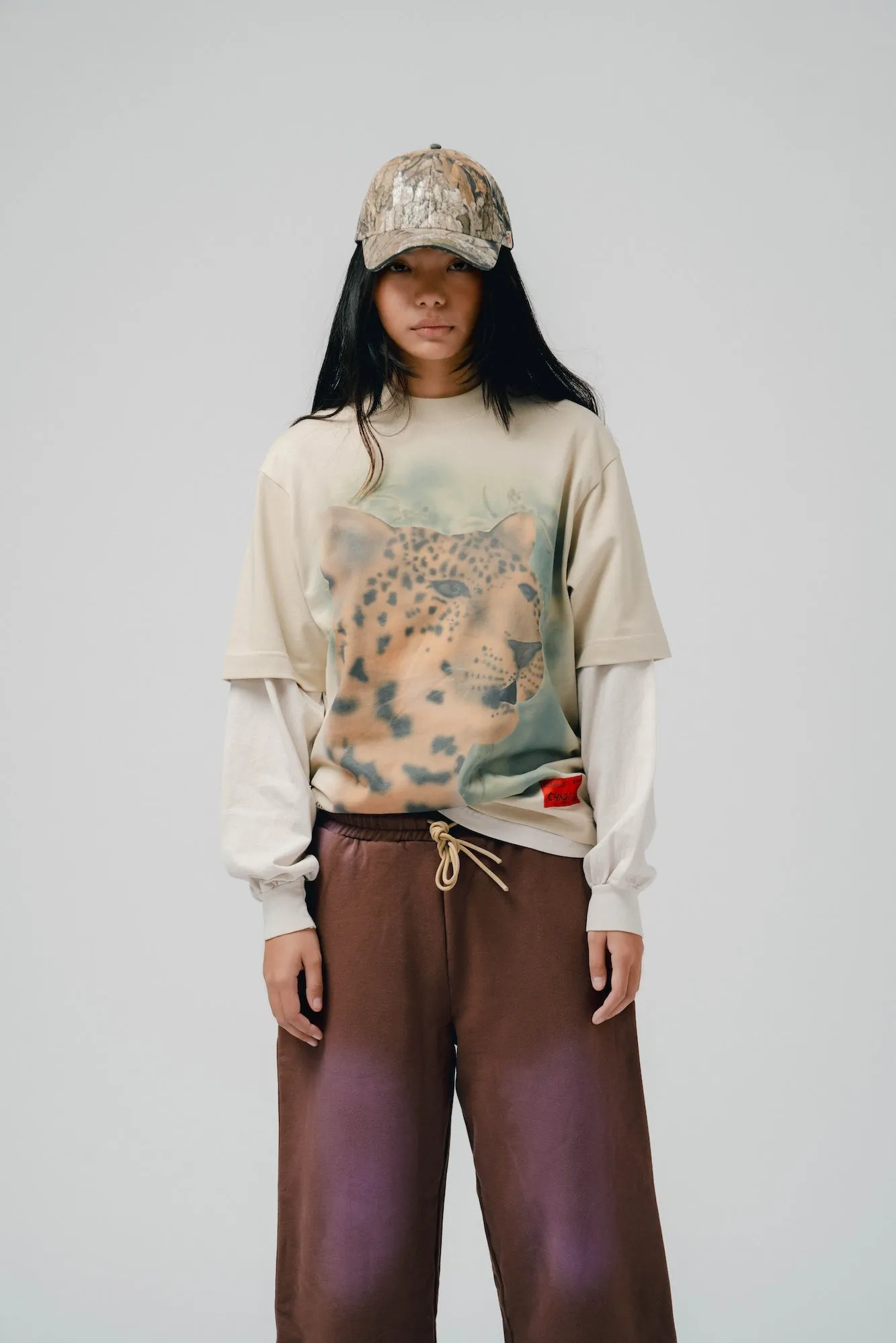 Amur Leopard S/S Tee (Eggshell)