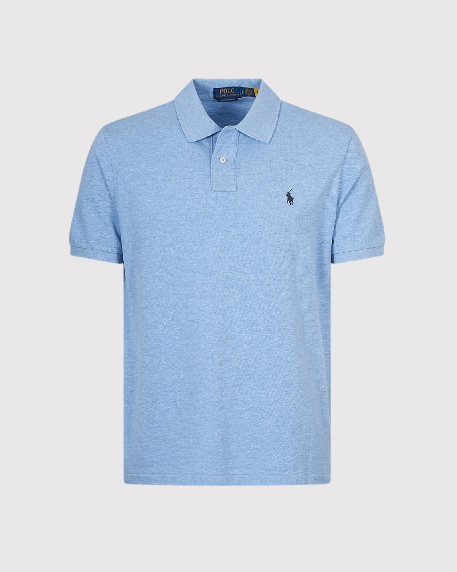 Basic Mesh Poloshirt Bl
