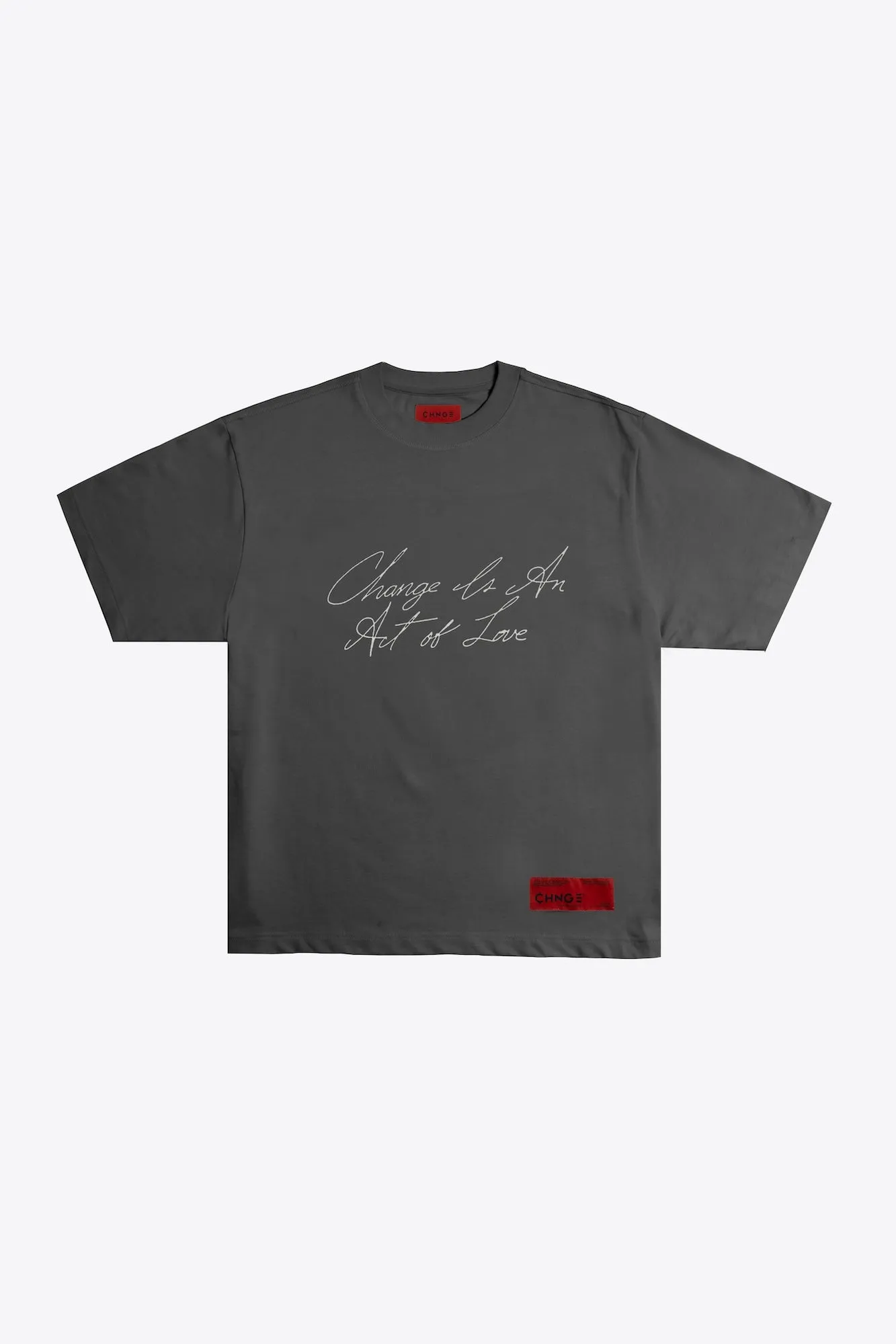 Change is an Act of Love S/S Tee (Charcoal)