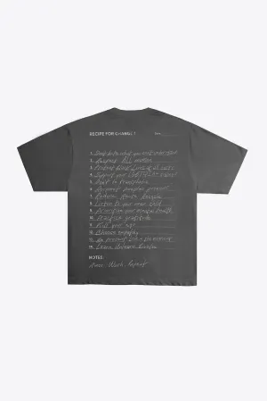 Change is an Act of Love S/S Tee (Charcoal)