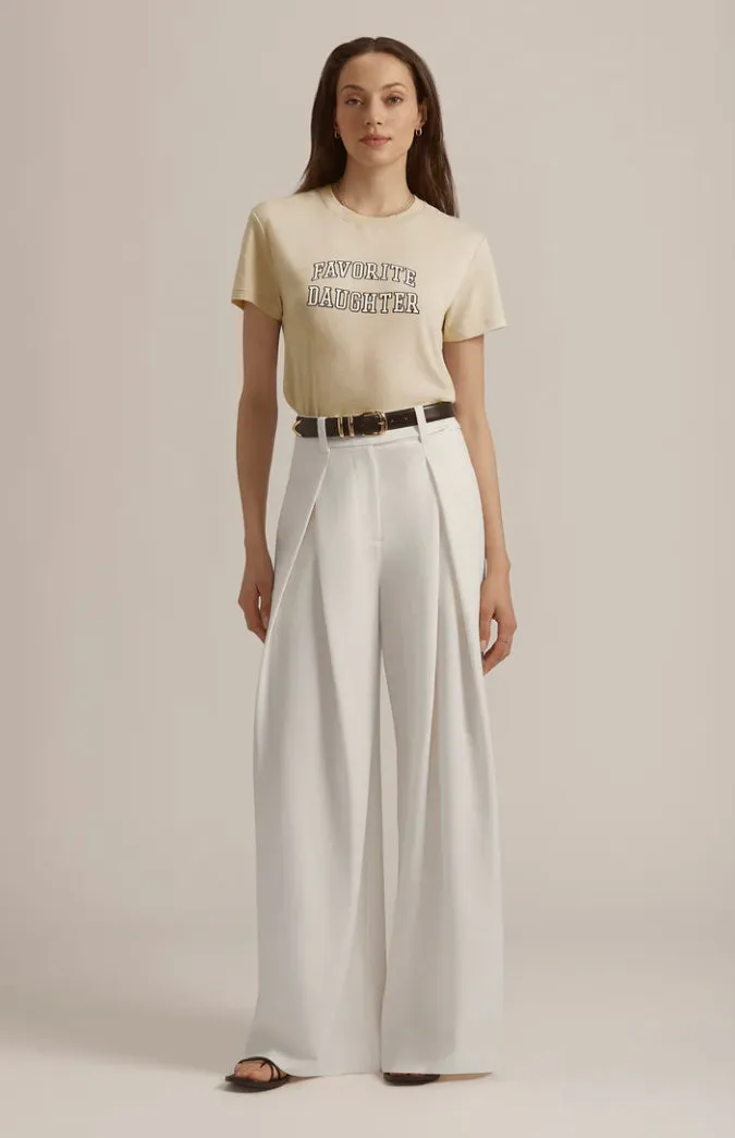 Favorite Daughter ‘Cropped Collegiate Tee’