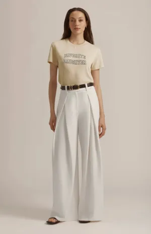 Favorite Daughter ‘Cropped Collegiate Tee’