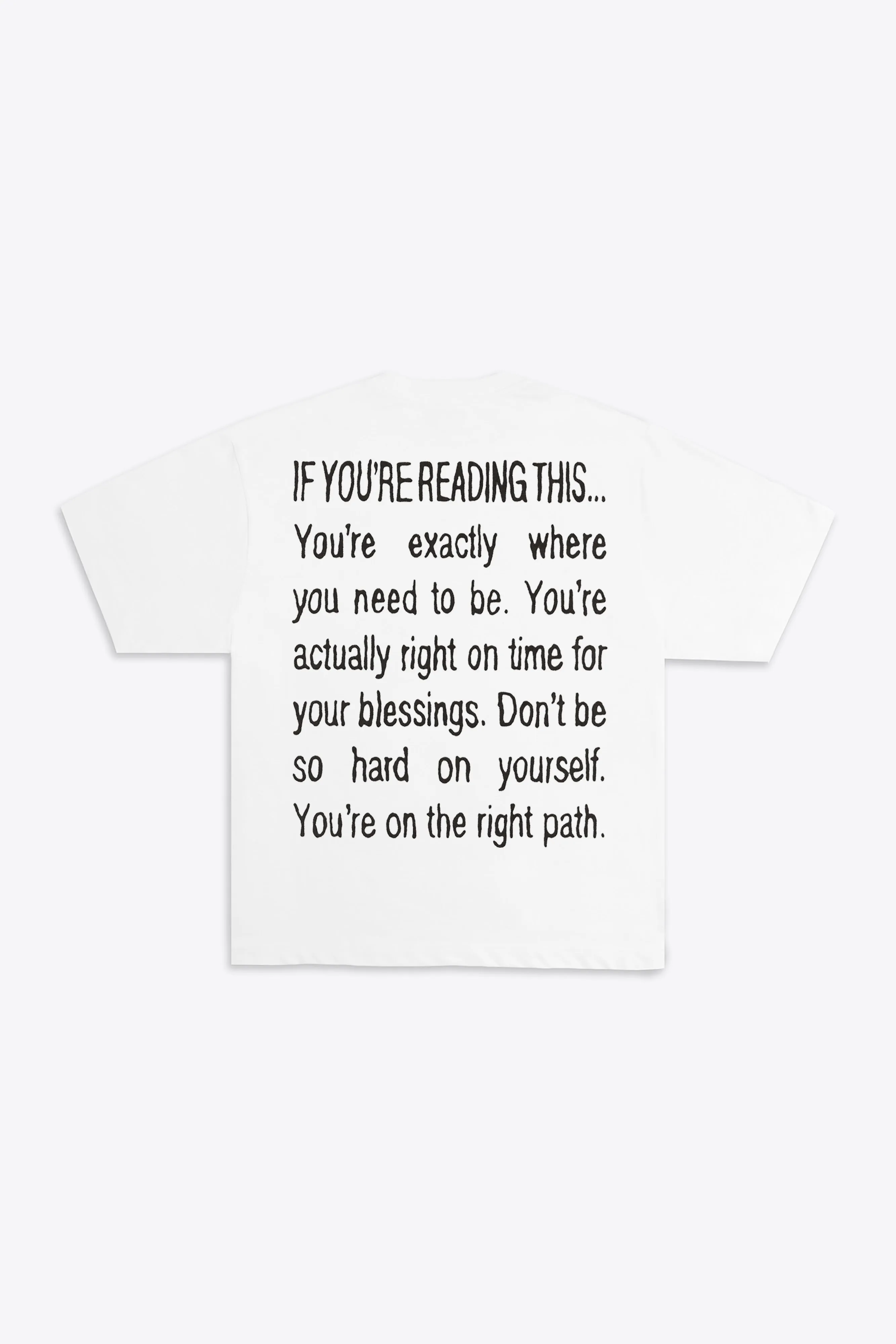 If You're Reading This... S/S Tee (White)