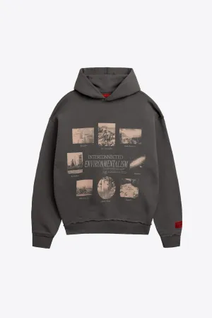 Interconnected Environment Basic Hoodie (Fossil)