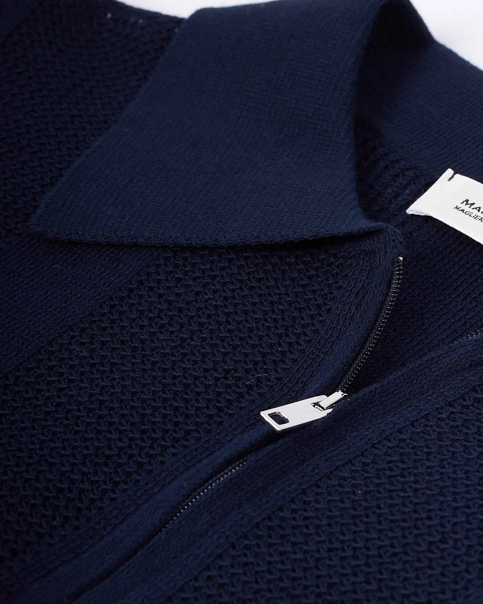Knitted Polo Bl