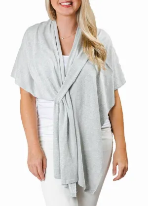 Lightweight Kaylie Wrap - Silver