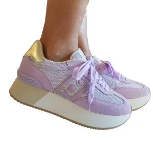 Liu-Jo Sneakers Donna Camoscio Lilla  Rif.809