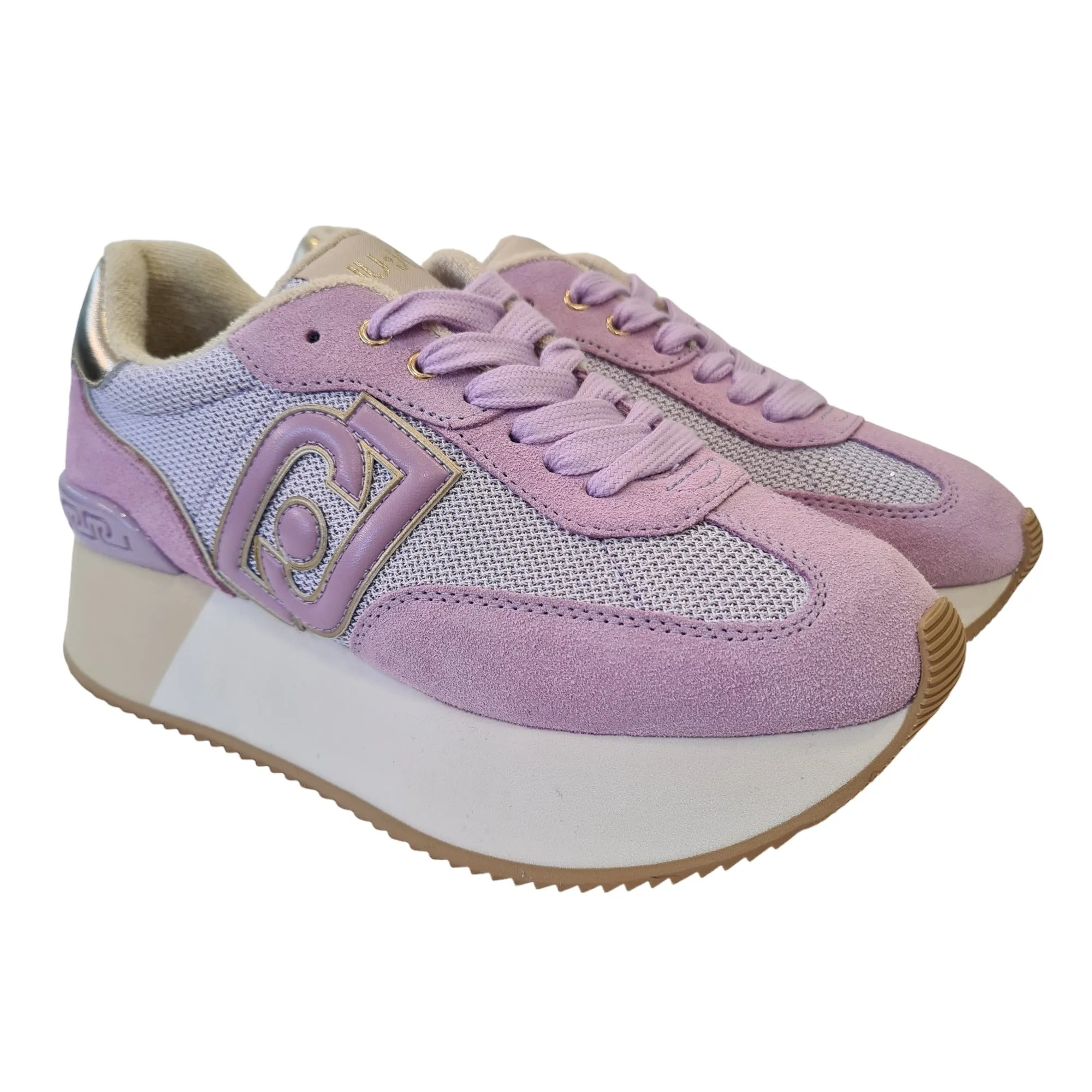 Liu-Jo Sneakers Donna Camoscio Lilla  Rif.809
