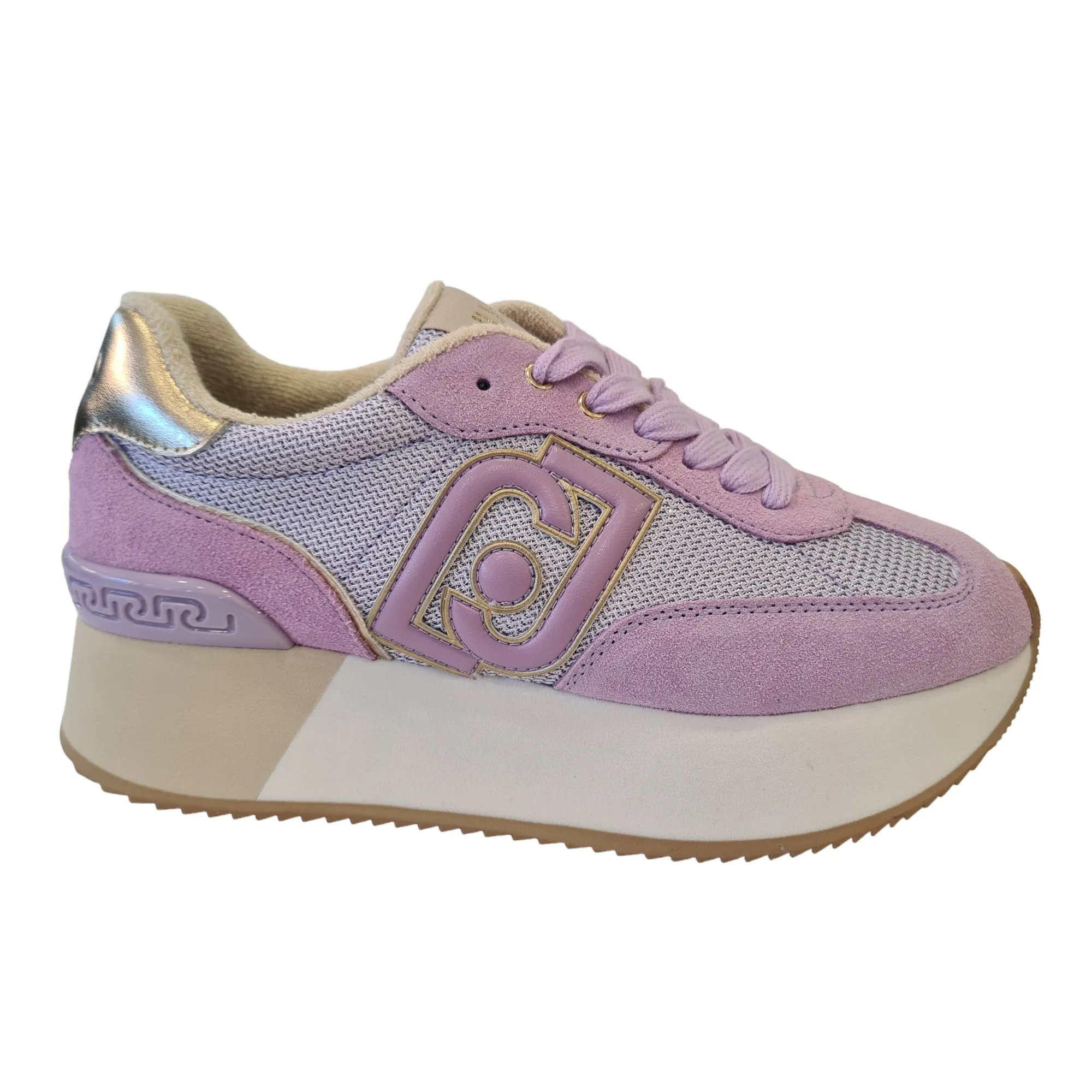 Liu-Jo Sneakers Donna Camoscio Lilla  Rif.809