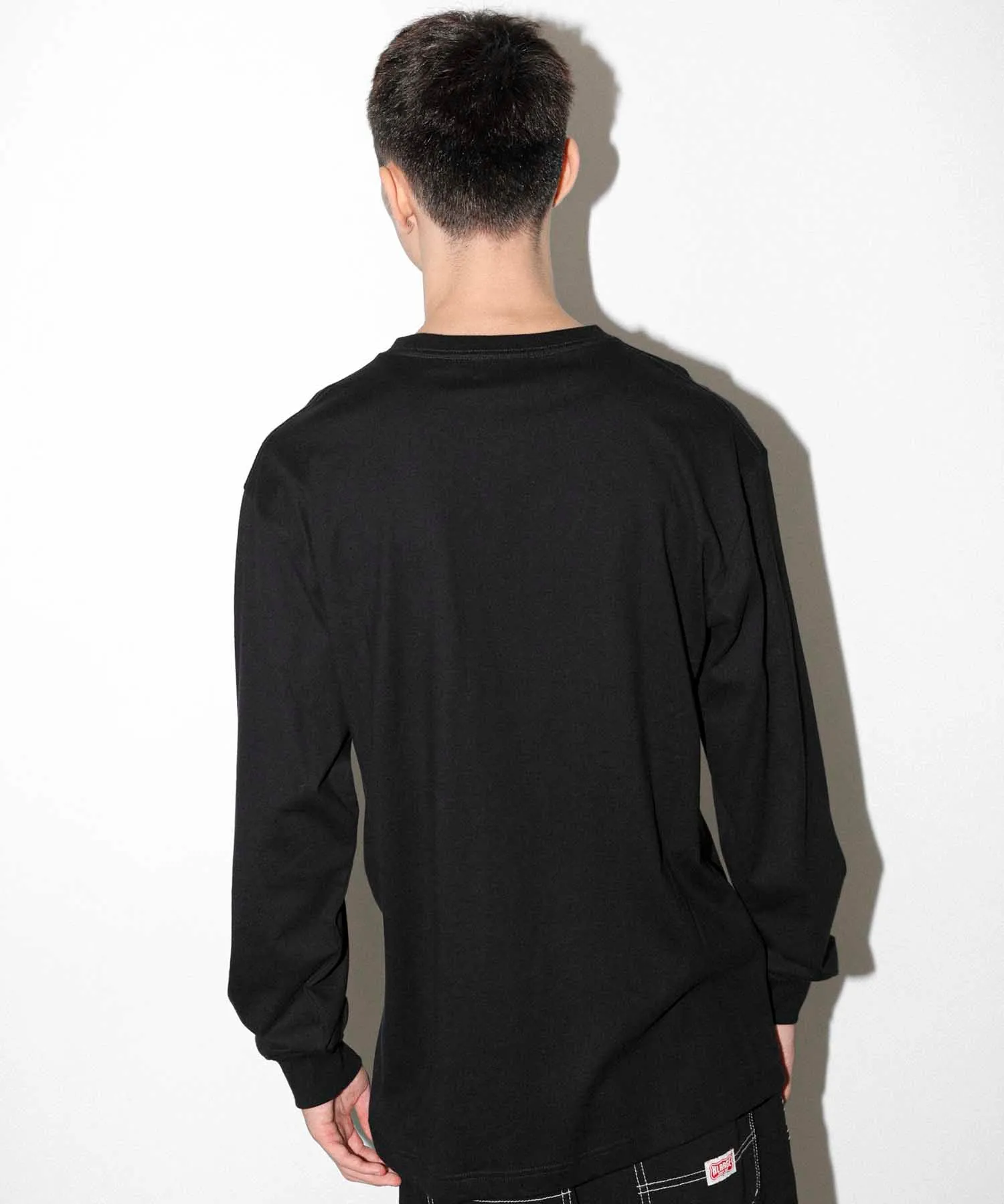 L/S PAISLEY POCKET TEE