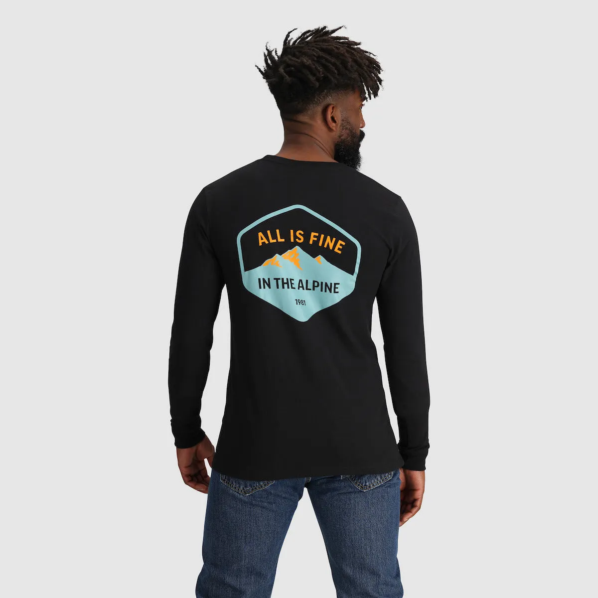 Outdoor Research®中性款 OR Alpine Logo Long Sleeve T-Shirt